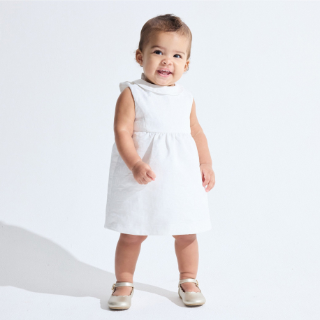 Obaibi Obaibi Φόρεμα για επίσημες περιστάσεις λευκό για μωρά κοριτσάκια