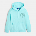 Okaidi Boy's blue slogan hoodie