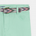 Okaidi Girl's green balloon trousers + belt