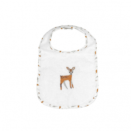Σαλιάρα πετσετέ με velcro Baby Star Forest Friends