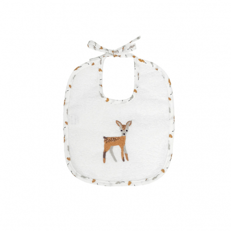 Σαλιάρα αδιάβροχη με κορδόνι Baby Star Forest Friends