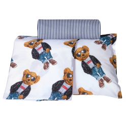 Σετ σεντόνια κούνιας Greenwich Polo Club® Baby Essential 8838