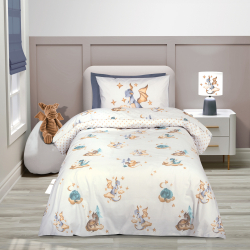 Σετ σεντόνια μονά Greenwich Polo Club® Junior Essential 8840