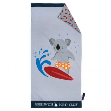 Παιδική πετσέτα θαλάσσης microfibre Greenwich Polo Club® Junior 3882