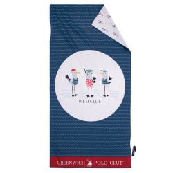 Παιδική πετσέτα θαλάσσης microfibre Greenwich Polo Club® Junior 3880