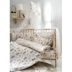 Σετ σεντόνια κούνιας 3 τμχ Vesta Home Berry