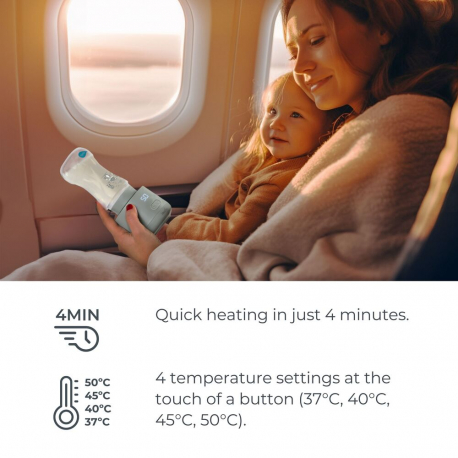 Φορητός θερμαντήρας μπιμπερό Nuvita Warm&#039;n&#039;Go Universal