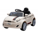 Ηλεκτροκίνητο αυτοκίνητο e-Spidko Fiat 500e White 12V Λευκό