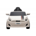 Ηλεκτροκίνητο αυτοκίνητο e-Spidko Fiat 500e White 12V Λευκό