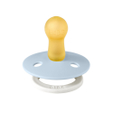 Πιπίλες νύχτας Bibs® Colour Glow Iron/Baby Blue Στρογγυλή No2, σετ των 2