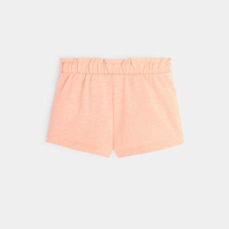 Obaibi Short maille imprime bleu bebe fille