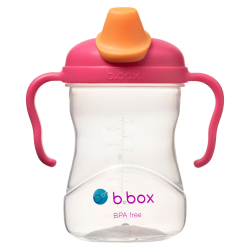 Κύπελλο με στόμιο σιλικόνης B.box Spout Cup Raspberry 240ml