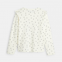 Okaidi T-shirt a epaules volantees jaune fille