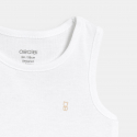 Obaibi Φορμάκι με τιράντες λευκό για μωρά unisex (σετ των 3)