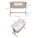 Λίκνο Kinderkraft Neste Up Beige