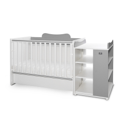 Πολυμορφικό κρεβάτι Lorelli® Multi White - Stone Grey