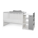 Πολυμορφικό κρεβάτι Lorelli® Multi White - Stone Grey