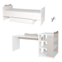 Πολυμορφικό κρεβάτι Lorelli® Multi White - Stone Grey