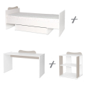 Πολυμορφικό κρεβάτι Lorelli® Multi White - Stone Grey