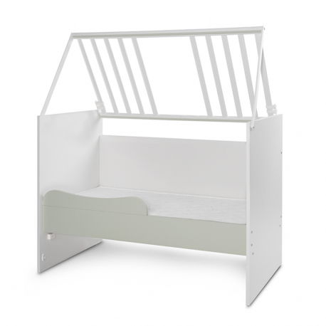 Πολυμορφικό κρεβάτι Lorelli® Multi White - Milky Green