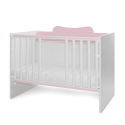 Πολυμορφικό κρεβάτι Lorelli® Multi White - Orchid Pink