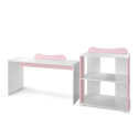 Πολυμορφικό κρεβάτι Lorelli® Multi White - Orchid Pink