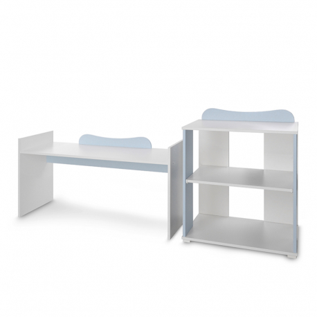 Πολυμορφικό κρεβάτι Lorelli® Multi White - Baby Blue