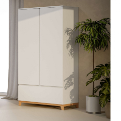 Βρεφική Ντουλάπα Casababy Zoom White