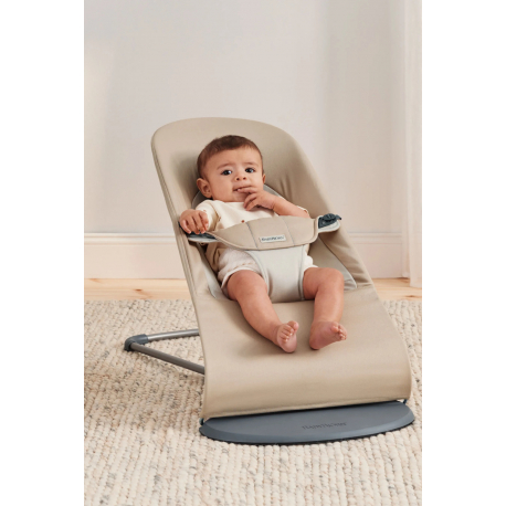 Ριλάξ Babybjorn Balance Soft Woven Khaki/Beige