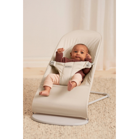 Ριλάξ Babybjorn Balance Soft Tri Fabric Light Beige