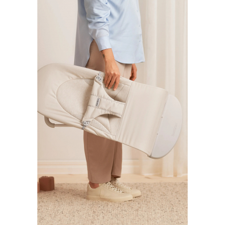 Ριλάξ Babybjorn Balance Soft Tri Fabric Light Beige
