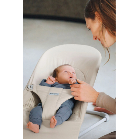 Ριλάξ Babybjorn Balance Soft Tri Fabric Light Beige