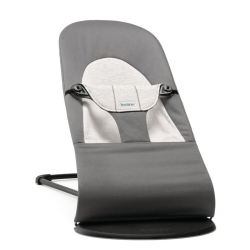 Ριλάξ Babybjorn Balance Soft Woven/Jersey Dark grey/Grey