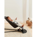 Ριλάξ Babybjorn Balance Soft Woven/Jersey Dark grey/Grey