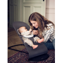 Ριλάξ Babybjorn Balance Soft Woven/Jersey Dark grey/Grey