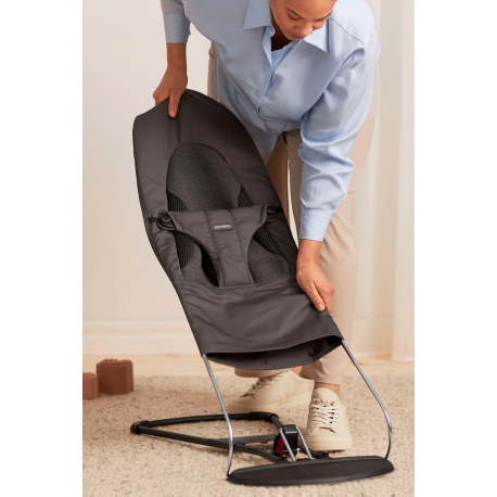 Ριλάξ Babybjorn Balance Soft Tri Fabric Dark Grey
