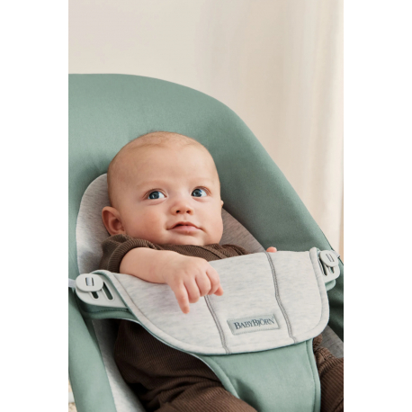 Ριλάξ Babybjorn Balance Soft Woven/Jersey Light sage/Grey