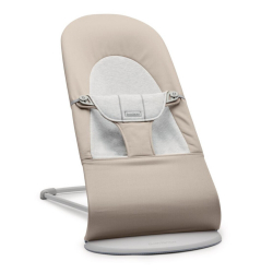 Ριλάξ Babybjorn Balance Soft Woven/Jersey Beige/Grey