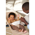 Ριλάξ Babybjorn Balance Soft Woven/Jersey Beige/Grey