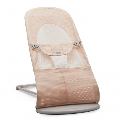 Ριλάξ Babybjorn Balance Soft Mesh Pearly pink/White