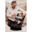 Ριλάξ Babybjorn Balance Soft Woven Black/Dark Grey