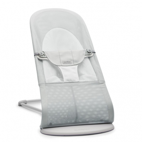 Ριλάξ Babybjorn Balance Soft Mesh Silver/White