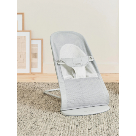 Ριλάξ Babybjorn Balance Soft Mesh Silver/White