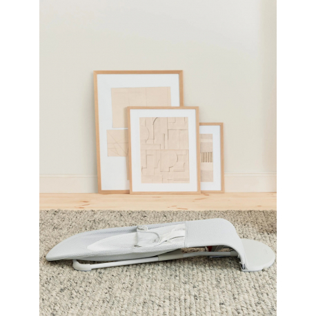 Ριλάξ Babybjorn Balance Soft Mesh Silver/White