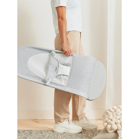 Ριλάξ Babybjorn Balance Soft Mesh Silver/White