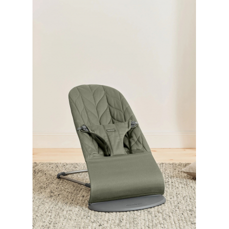 Ριλάξ Babybjorn Bliss Woven Petal Quilt Dark green