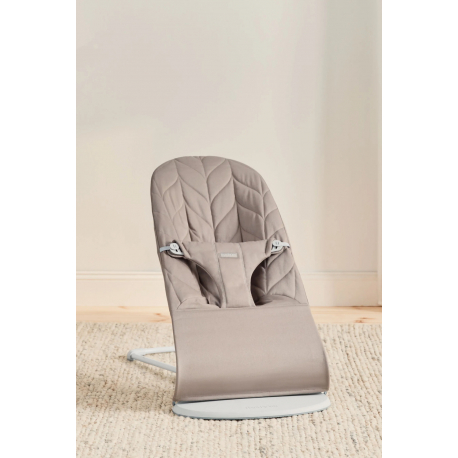 Ριλάξ Babybjorn Bliss Woven Petal Quilt Sand Grey