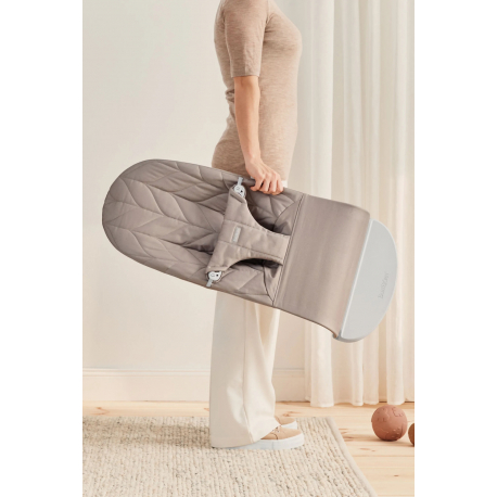 Ριλάξ Babybjorn Bliss Woven Petal Quilt Sand Grey
