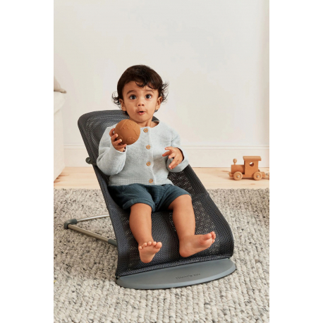 Ριλάξ Babybjorn Bliss Mesh Anthracite