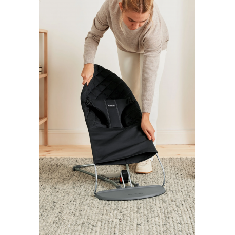 Ριλάξ Babybjorn Bliss Woven Classic Quilt Black